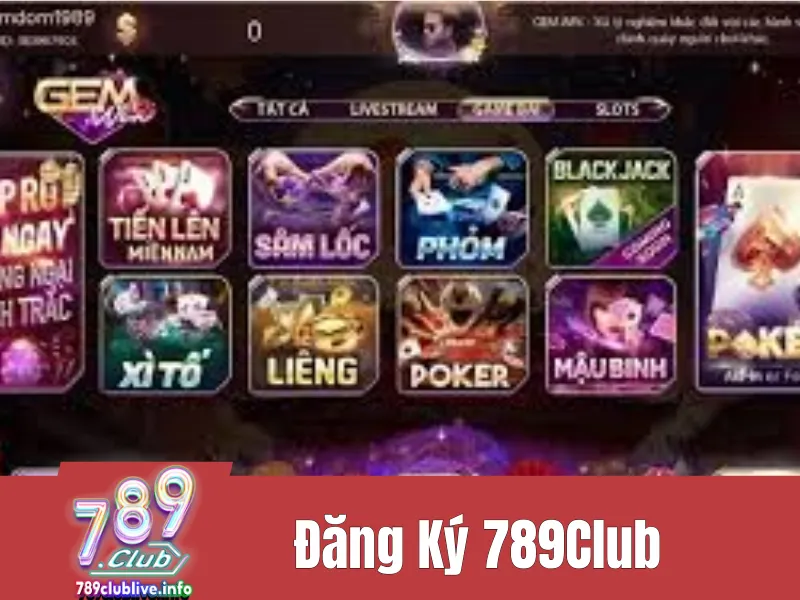 Đăng Ký 789Club