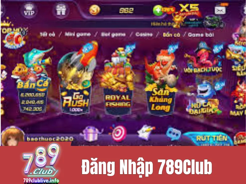 đăng nhập 789Club